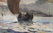 Winslow Homer Returning Fishing Boarts (mk44) Spain oil painting artist